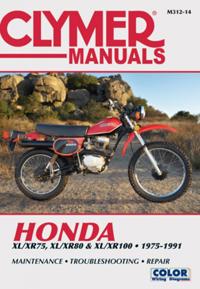 Clymer Honda XL/XR75, XL/XR80 & XL/XR100 1975-1991
