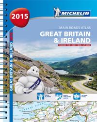 Storbritannien Irland 2015 Atlas Michelin