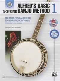 Alfred's Basic 5-String Banjo Method: The Most Popular Method for Learning How to Play, Book & CD