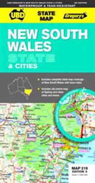 New South Wales State and Cities Map 219