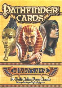 Mummy's Mask Face Cards