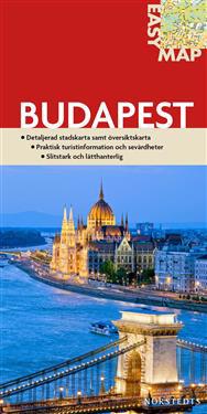 Budapest EasyMap stadskarta