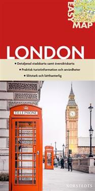 London EasyMap stadskarta