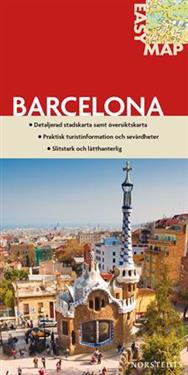 Barcelona EasyMap stadskarta