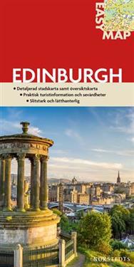 Edinburgh EasyMap stadskarta