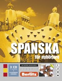 Spanska för nybörjare, språkkurs: Språkkurs med 3 CD