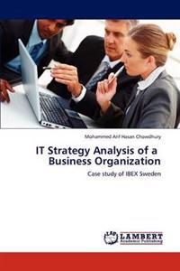 It Strategy Analysis of a Business Organization