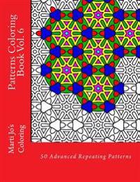 Patterns Coloring Book Vol. 6: Advanced Repeating Patterns