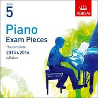 Piano Exam Pieces 2015 & 2016, Grade 5