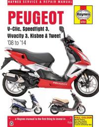 Peugeot V-Clic, Speedfight 3, Vivacity 3, Kisbee &  Tweet Service & Repair Manual