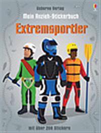Mein Anzieh-Stickerbuch: Extremsportler
