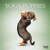 Yoga Puppies 18-Month 2015 Calendar