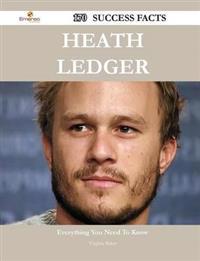 Heath Ledger 170 Success Facts - Everything you need to know about Heath Ledger