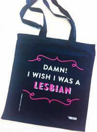 Tygkasse Liten handbok i konsten att bli lesbisk Svart