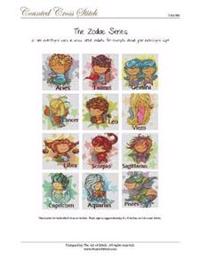 The Zodiac Series Cross Stitch Book
