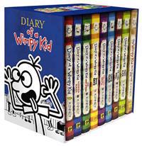Diary of a Wimpy Kid Box of Books 1-8 + the Do-It-Yourself Book