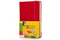 Moleskine Lego Limited Edition Notebook II, Pocket, Ruled, Scarlet Red, Hard Cover (3.5 X 5.5)