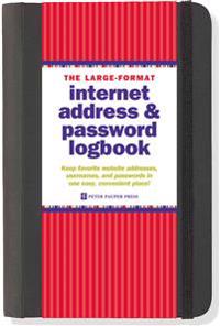 The Large-Format Internet Address & Password Logbook