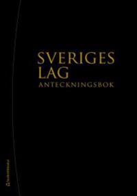 Sveriges Lag - anteckningsbok