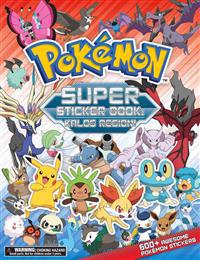 Pokemon Super Sticker Book: Kalos Region [With Sticker(s)]