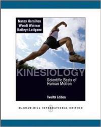Kinesiology: Scientific Basis of Human Motion