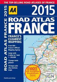 Road Atlas France 2015