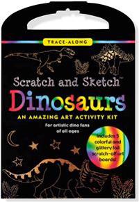 Scratch & Sketch Dinosaurs Trace-Along Kit: An Amazing Art Activity Kit