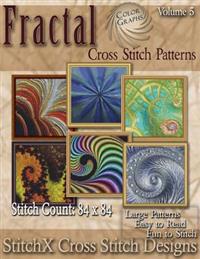 Fractal Cross Stitch Collection Volume 5: Full Color Graphs