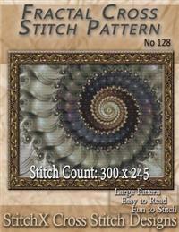 Fractal Cross Stitch Pattern - No. 128