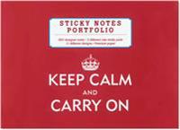 Keep Calm & Carry on Sticky Notes Portfolio