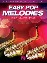 Easy Pop Melodies for Alto Saxophone (Book/CD)