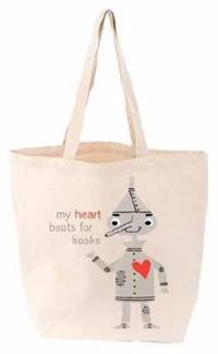 My Heart Beats for Books Tote Bag