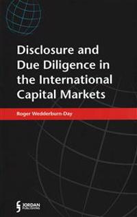 Disclosure and Due Diligence in the International Capital Markets