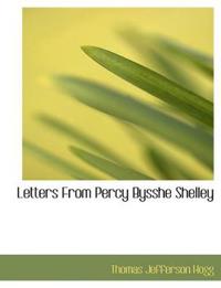 Letters from Percy Bysshe Shelley