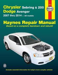 Haynes Chrysler Sebring & 200 and Dodge Avenger 2007 Thru 2014 Automotive Repair Manual