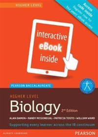 Pearson Baccalaureate Biology Higher Level 2nd Edition eBook Only Edition (eText) for the Ib Diploma