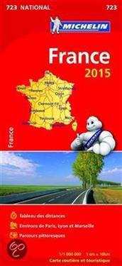 France 2015 Booklet National Map 723