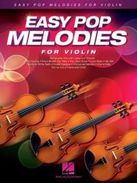Easy Pop Melodies for Violin Vln BK/CD
