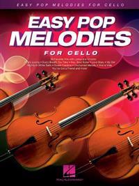 Easy Pop Melodies for Cello (Book/CD)