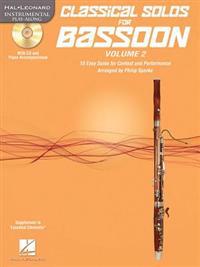 Classical Solos for Bassoon, Vol. 2: 15 Easy Solos for Contest and Performance