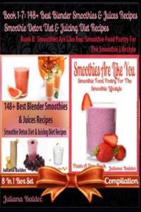 148+ Best Blender Smoothies Recipes & Blender Juicing Recipes for the Smoothie Detox Diet & Juicing Diet + Smoothies Are Like You: Smoothie Food Poetr