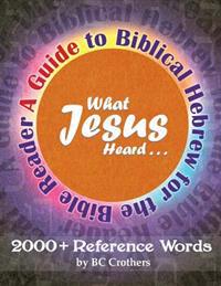 What Jesus Heard: A Guide to Biblical Hebrew for the Bible Reader