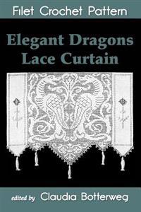 Elegant Dragons Lace Curtain Filet Crochet Pattern: Complete Instructions and Chart
