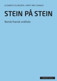 Stein på stein; norsk-fransk ordliste