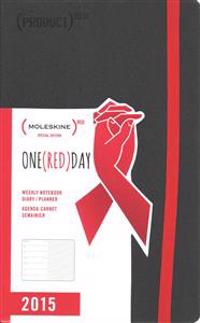 Moleskine Planner Hardcover 12 Month Weekly Large (Red)