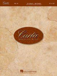 Carta Manuscript Paper, No. 8: 12 Stave with Notation Guidelines