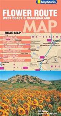 Flower Route West CoastNamaqualand Road Map