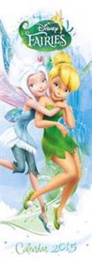 Official Disney Tinkerbell Fairies Slim Calendar 2015