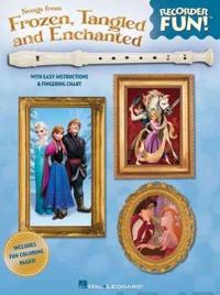 Recorder Fun Songs from Frozen Tangled and Enchanted Rec Bk