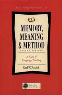 Memory, Meaning, & Method